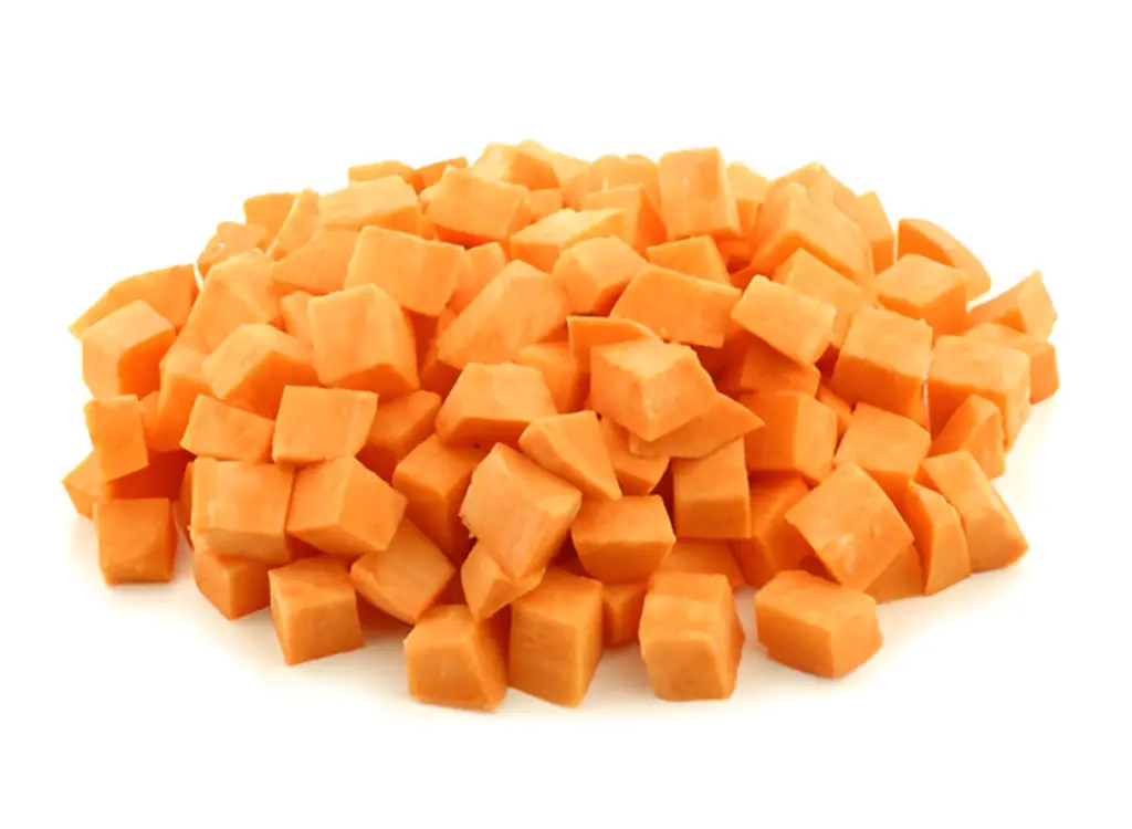 Sweet Potato Orange Cube